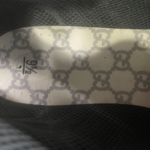 Gucci Team Flashtrek Black Lace up Hiking Sneakers Size 9.5 Italy - Picture 12 of 15